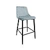 Барный Стул Clasic Light Blue HLR-61+Black Legs