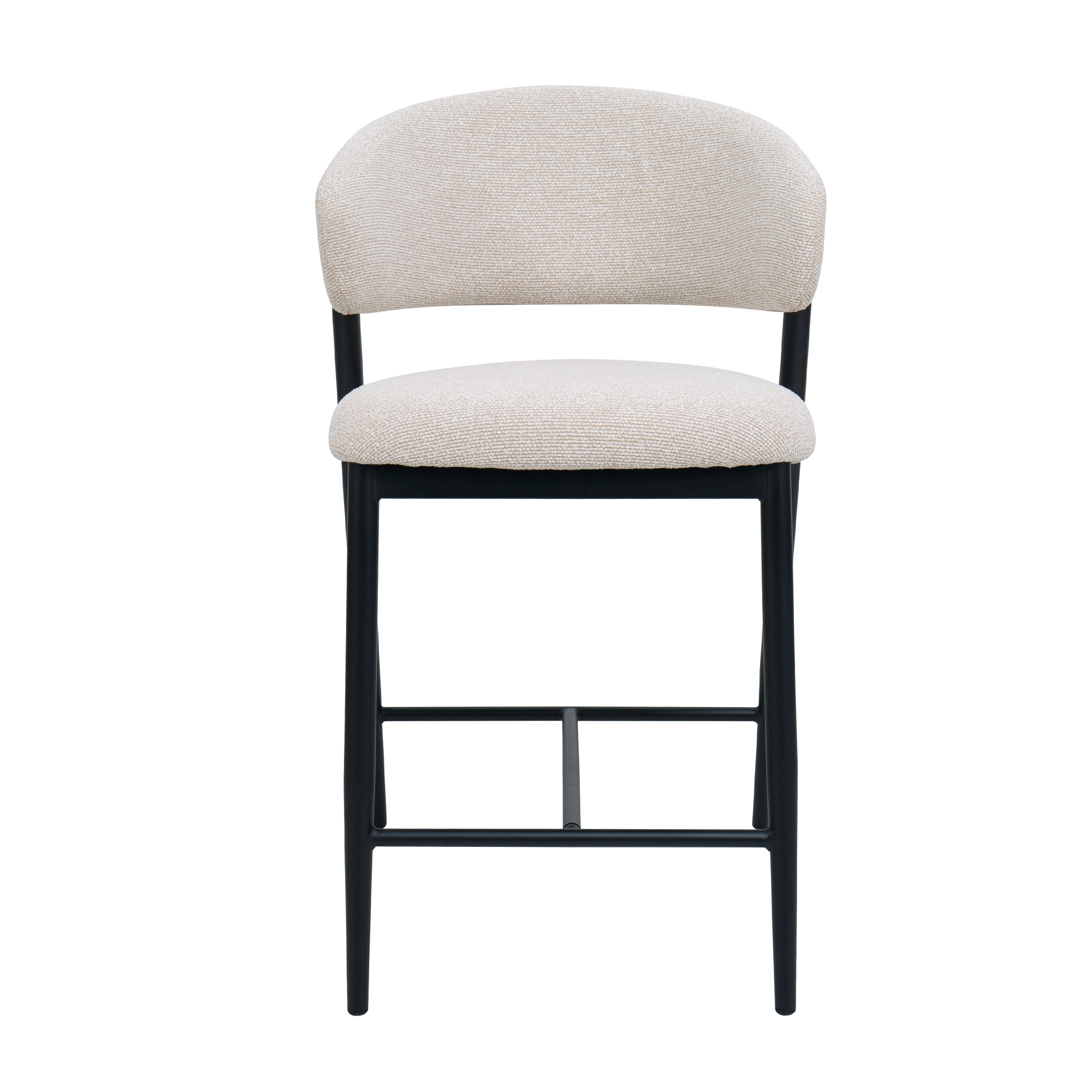 Барный стул Marcus Beige (OTE Harper 110) + Black Legs