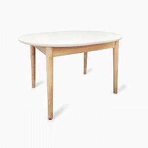 Раздвижной стол TB-07 Beige+Transprint Legs 120/150×95
