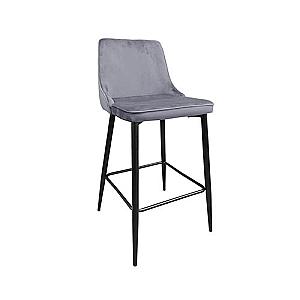 Барный Стул Clasic Grey HLR 23 +Black Legs