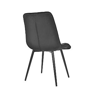 Стул Capella Catifea Black HLR66+Black Legs