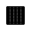 Столешница alt70sq (квадратная) black