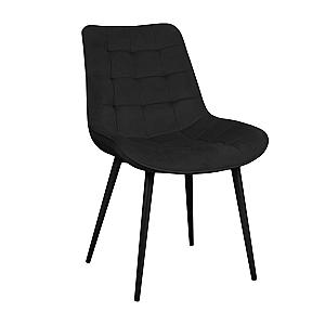 Стул Hans Catifea Black HLR66+Black Legs