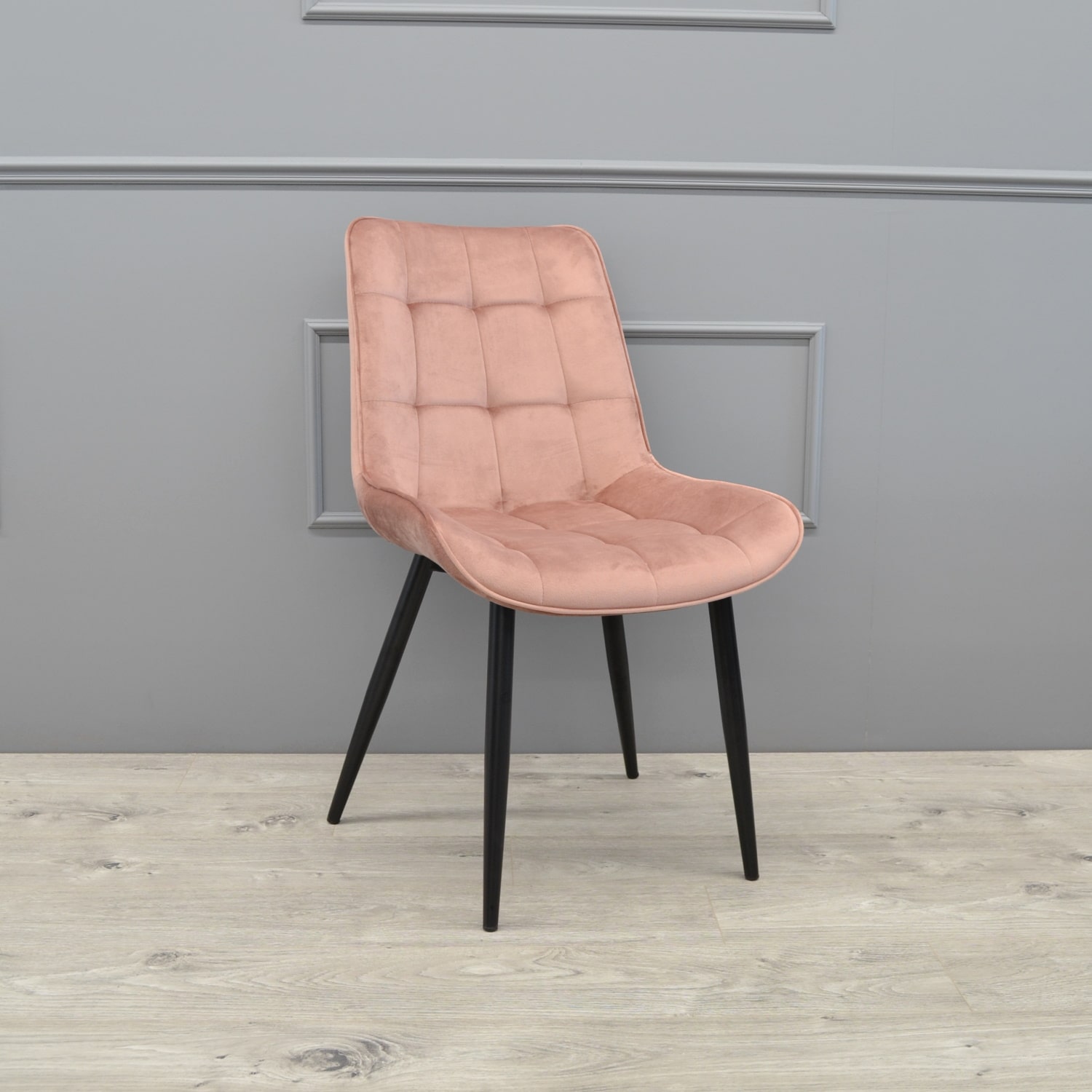 Стул Hans Catifea Rusty HLR44+Black Legs