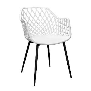 Стул SL-7019 White+Black Legs
