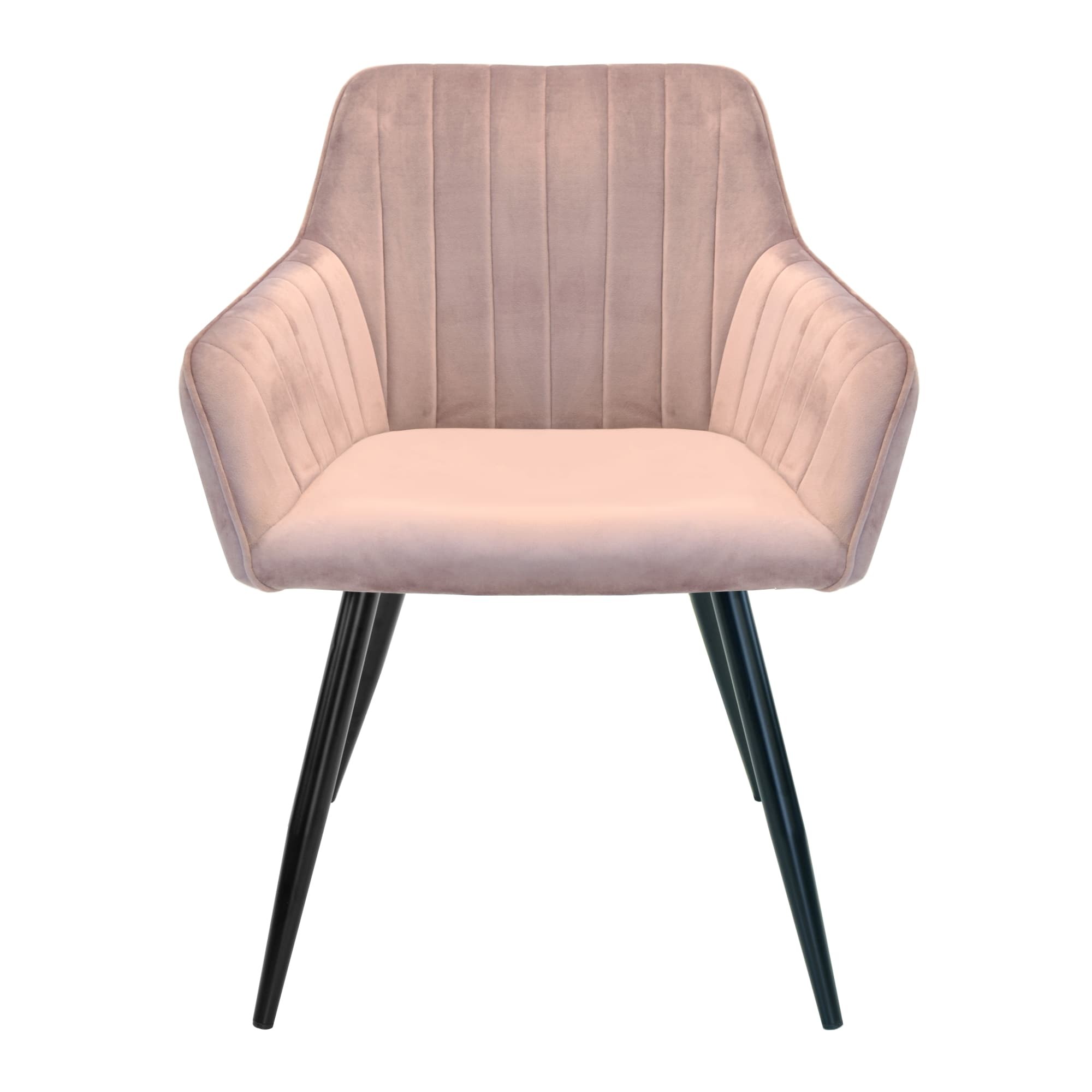 Стул Iris Pudra+Black Legs