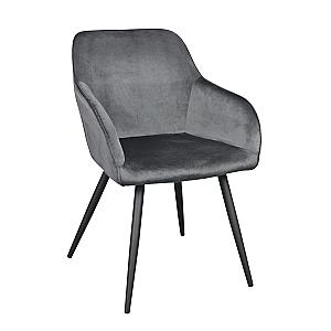 Стул Airis Catifea Grey HLR21+Black Legs