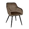 Стул Airis Catifea Brown HLR49+Black Legs