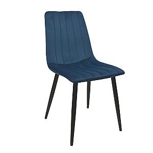 Стул Dc-90 (N63) Catifea Dark Blue+Black Legs