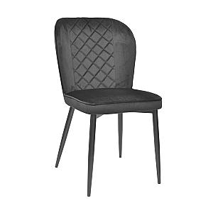 Стул Tusk Catifea Black+Black Legs