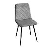Стул Orlando Dark Grey (HLR-21) + Black Legs