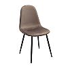 Стул C-710 Catifea Brown (HLR-49) + Black Legs