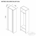 Antreu SOLARIS dulap 0.6m