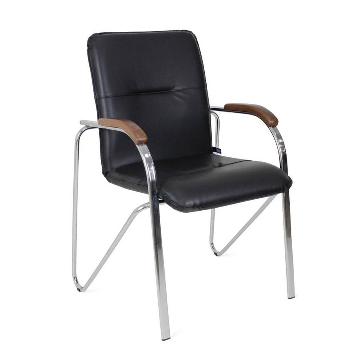 1423 Scaun Birou Samba Chrome V-4 Black - imagine 1