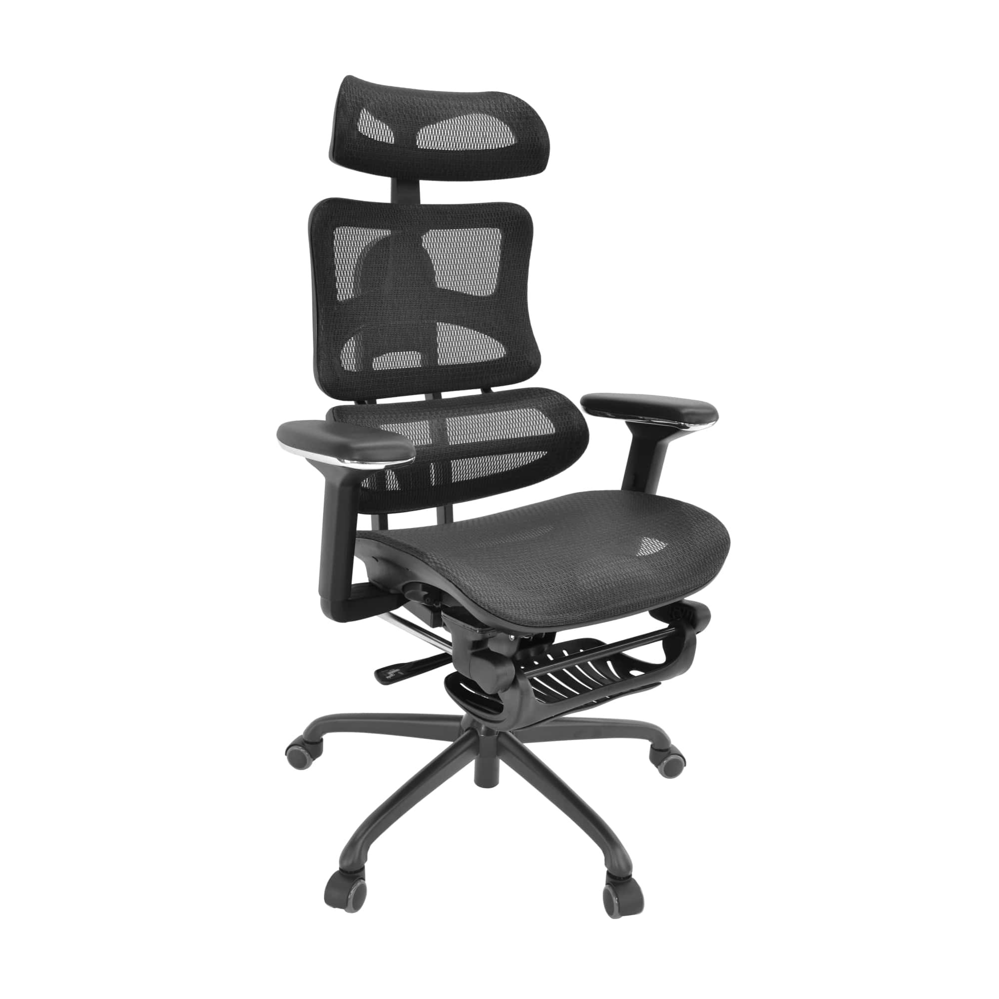 4092 Fotoliu Birou TANTAL Black - imagine 1