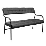Bancheta N-13 (3 locuri 140x60cm) Black