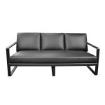 Canapea York 3 Pu Black