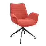 Scaun rotativ 360 grade MOON Moly 55 Red
