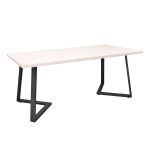 Masa FRIDA Matase+Black Legs 180×90