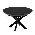 Masa Nova Furnir Black Top+Black Legs