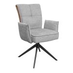 Scaun Lorenz Arm Grey