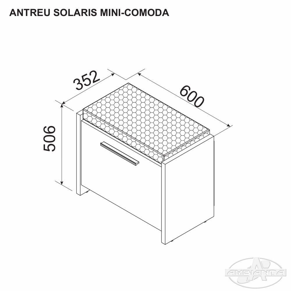 antreu-solaris-mini-comoda-0-6-scheme Antreu SOLARIS mini-comoda 0.6 m - imagine 1