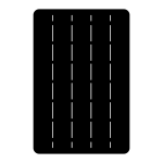 Blat ALT120*80SQ (dreptunghiular) Black