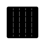 Blat ALT90SQ (patrat) Black