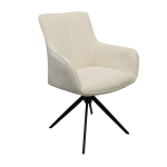 Scaun rotativ 360 grade Queen Tresor Beige