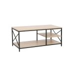 Masa Cafea Larson 100x50xH43 Stejar/Black
