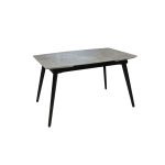 Masa extensibila Elara Shiny Italy Grey 08 120/180x80xH76
