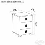 Living OSCAR comoda 0.4 m