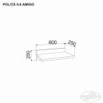 Polita AMIGO 0.6m