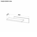 Polita KOSMO 0.8 m