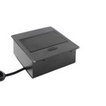 Priza retractabila small R026 Black