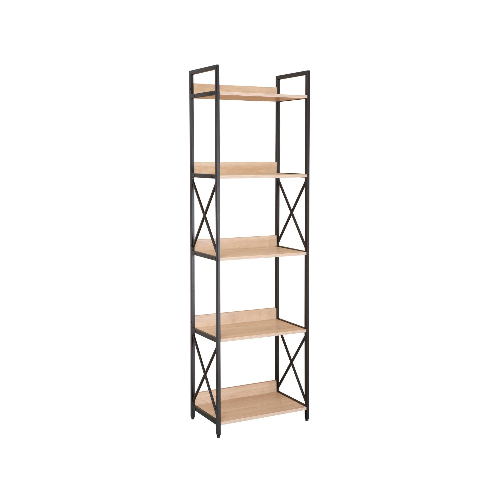 raft-karl-5-nivele-51x30x177h Raft Karl 5 Oak Finish (51x30x177H) - imagine 1