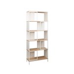Raft Loreto 6 nivele Oak Finish (70x30x180H)