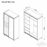 Dulap RIO 1.6 m