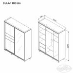 Dulap RIO 2 m