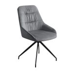 Scaun Aqua Catifea Grey