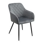 Scaun Loper Dark Grey (HLR-21) + Black Legs