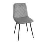 Scaun Orlando Dark Grey (HLR-21) + Black Legs