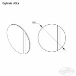 Suport oglinda JOLY - imagine 2